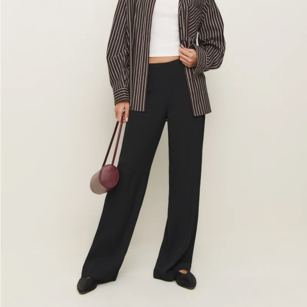 Reformation Hallie Mid Rise Pants